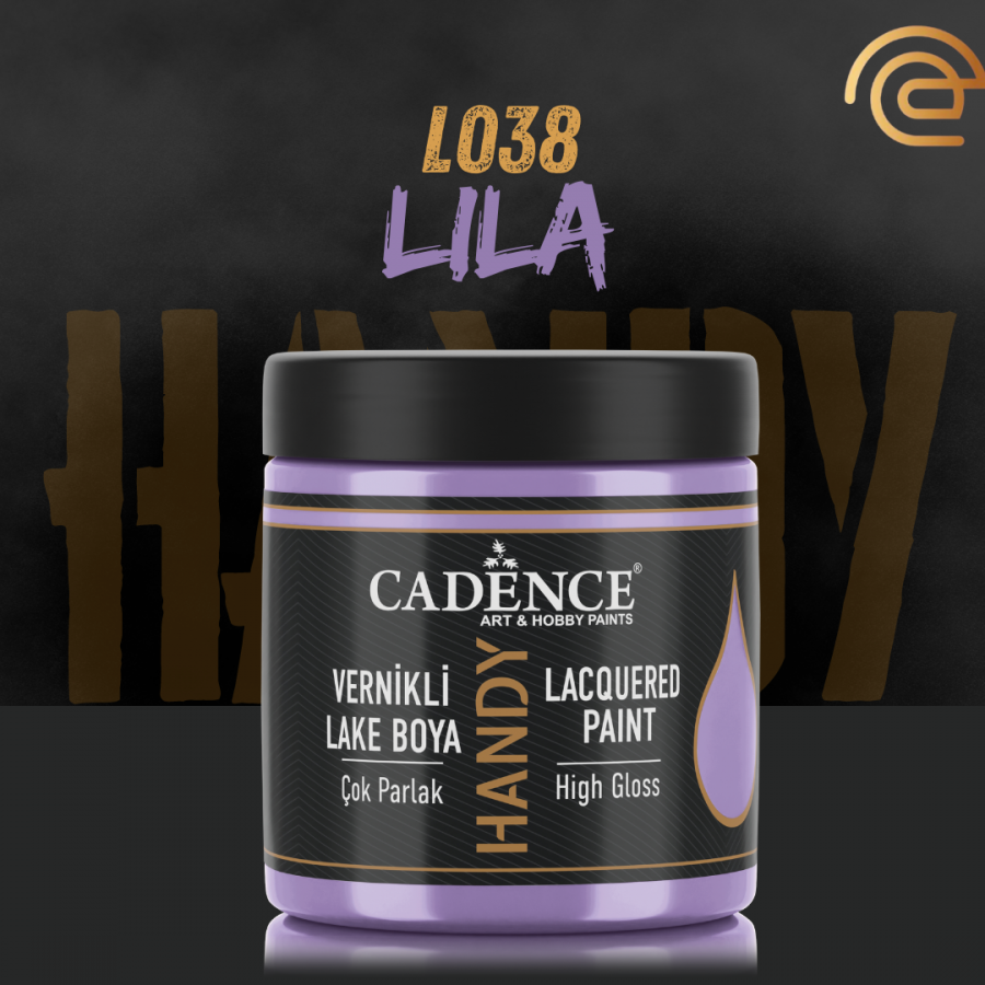 Cadence Vernikli Lake Boya L038 Lila 250Ml