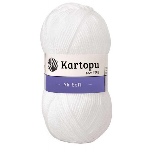 KARTOPU,AK-SOFT K0010 BEYAZ