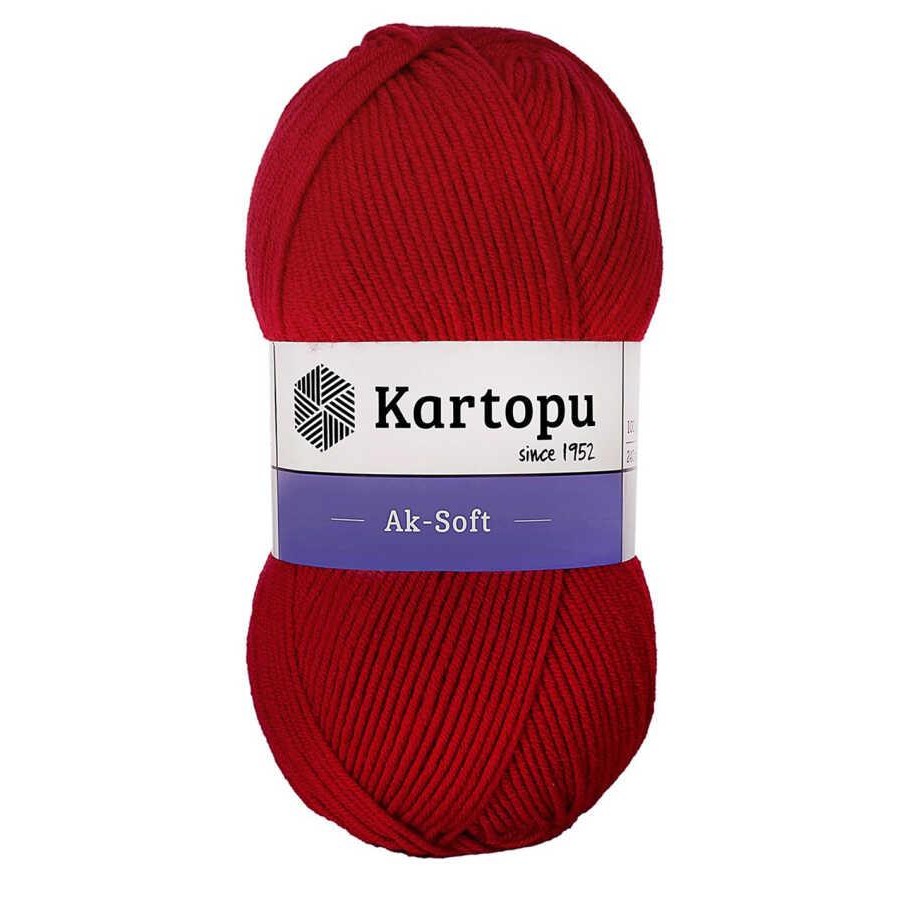 KARTOPU,AK-SOFT K0114 KOYU KIRMIZI
