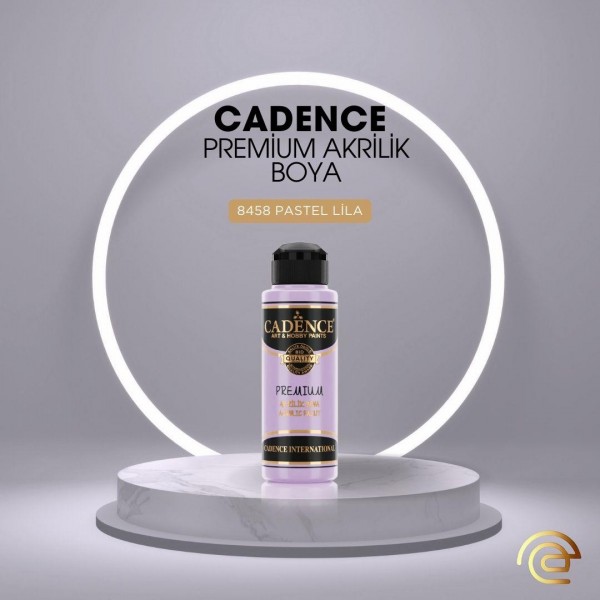 Cadence PREMİUM AKRİLİK BOYA 120 ML 8458 PASTEL LİLA