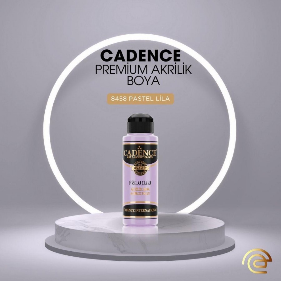 Cadence PREMİUM AKRİLİK BOYA 120 ML 8458 PASTEL LİLA