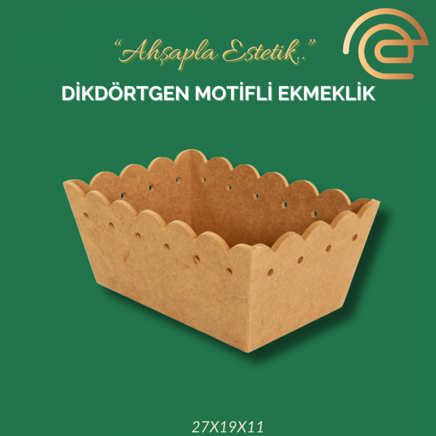 DİKDÖRTGEN MOTİFLİ EKMEKLİK DİKDÖRTGEN MOTİFLİ EKMEKLİK