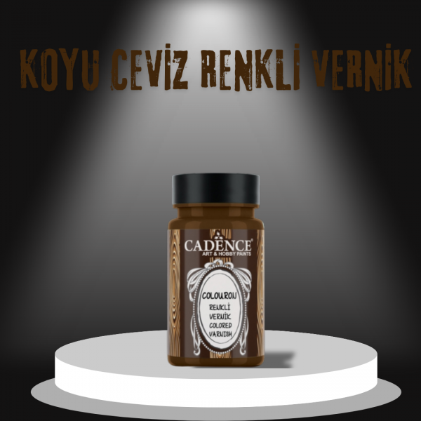 CADENCE CV14 Koyu Ceviz Renkli Vernik 90ML