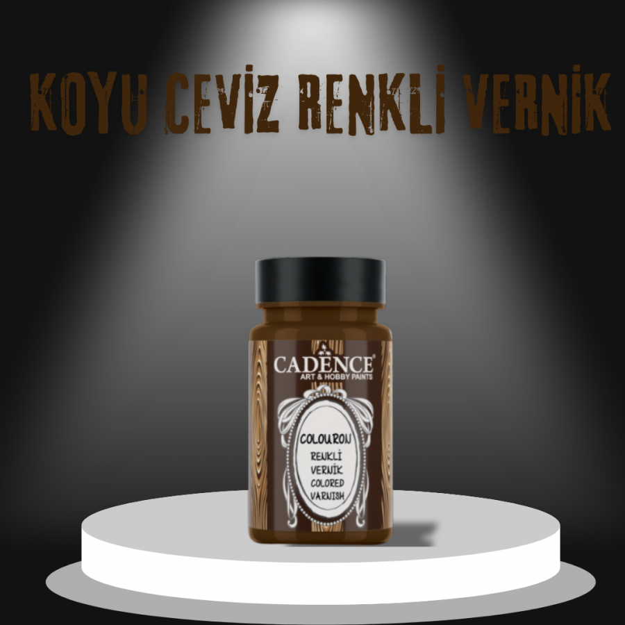CADENCE CV14 Koyu Ceviz Renkli Vernik 90ML