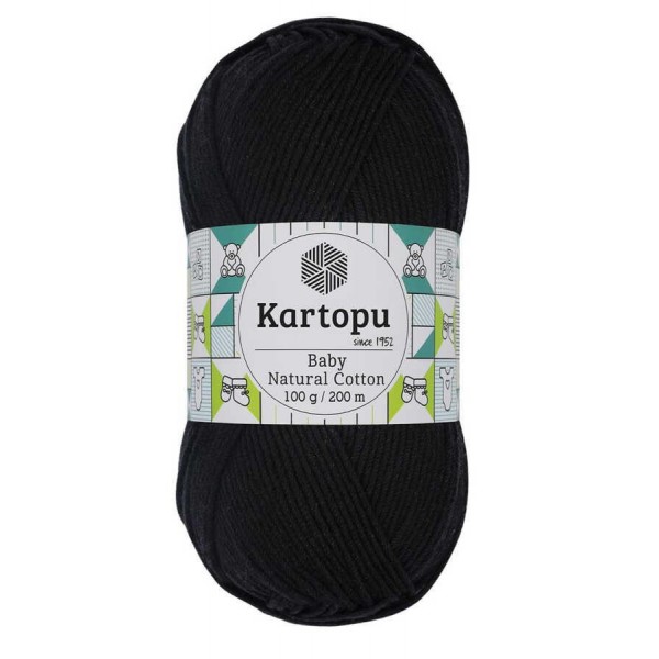 KARTOPU,BABY NATUREL COTTON K0940 SİYAH