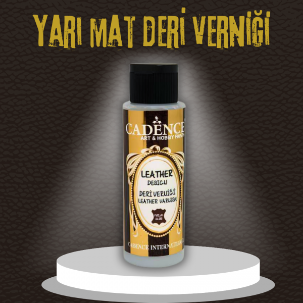CADENCE 70ML Deri Verniği YARIMAT
