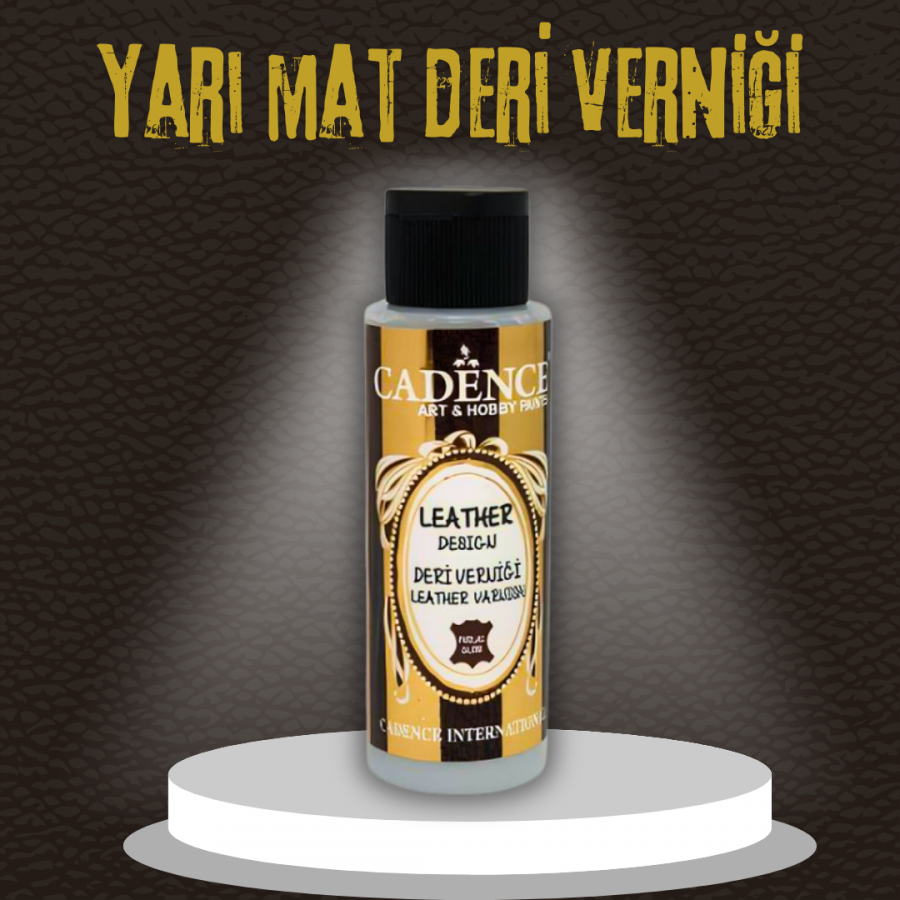 CADENCE 70ML Deri Verniği YARIMAT