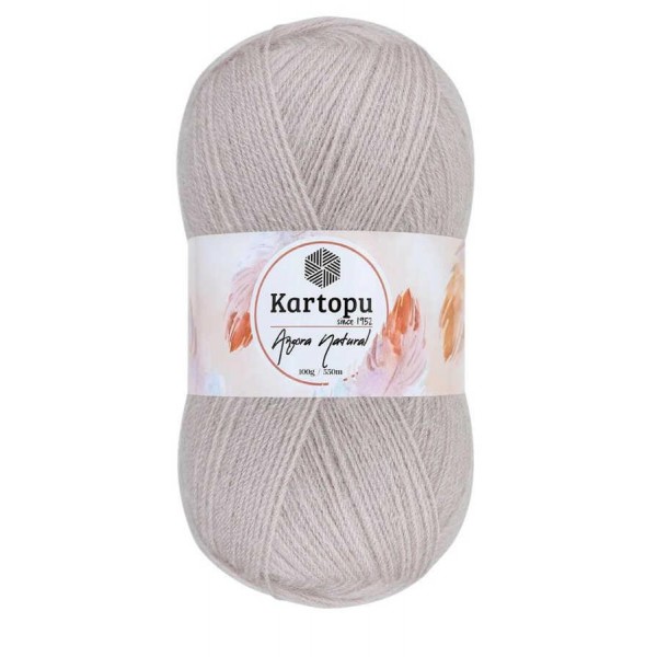 KARTOPU,ANGORA NATURAL K0762 AÇIK GÜL GONCASI