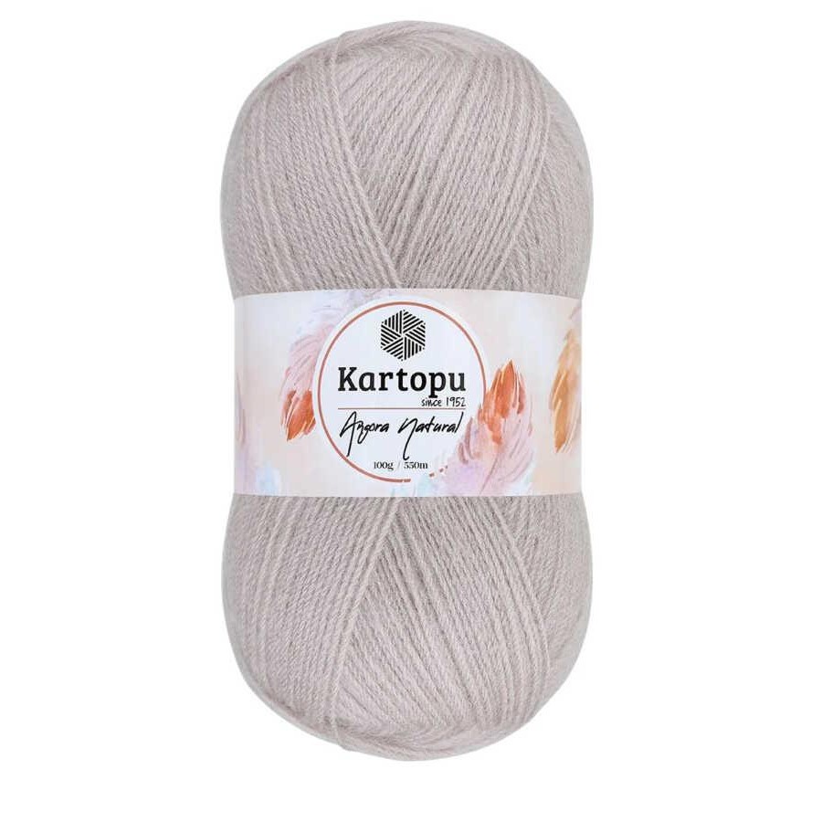 KARTOPU,ANGORA NATURAL K0762 AÇIK GÜL GONCASI