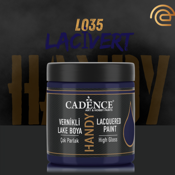 Cadence Vernikli Lake Boya L035 Lacivert 250Ml