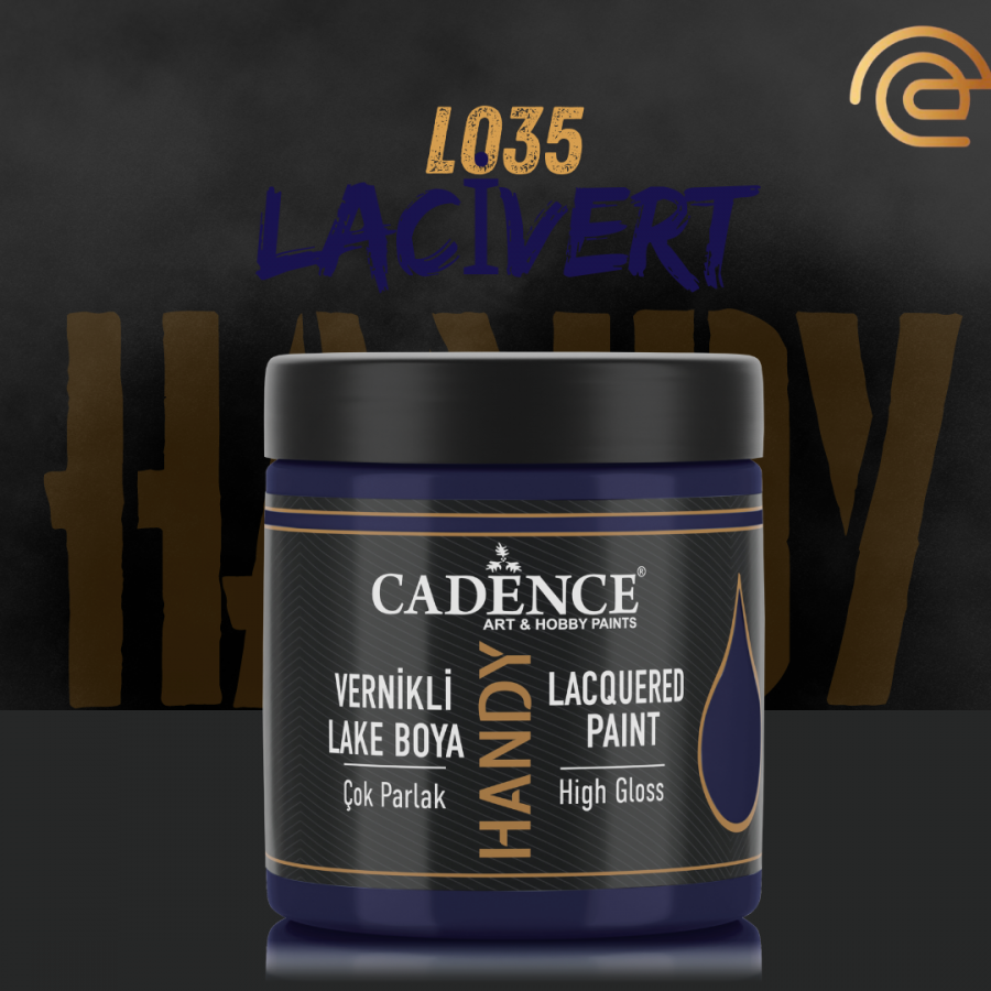 Cadence Vernikli Lake Boya L035 Lacivert 250Ml