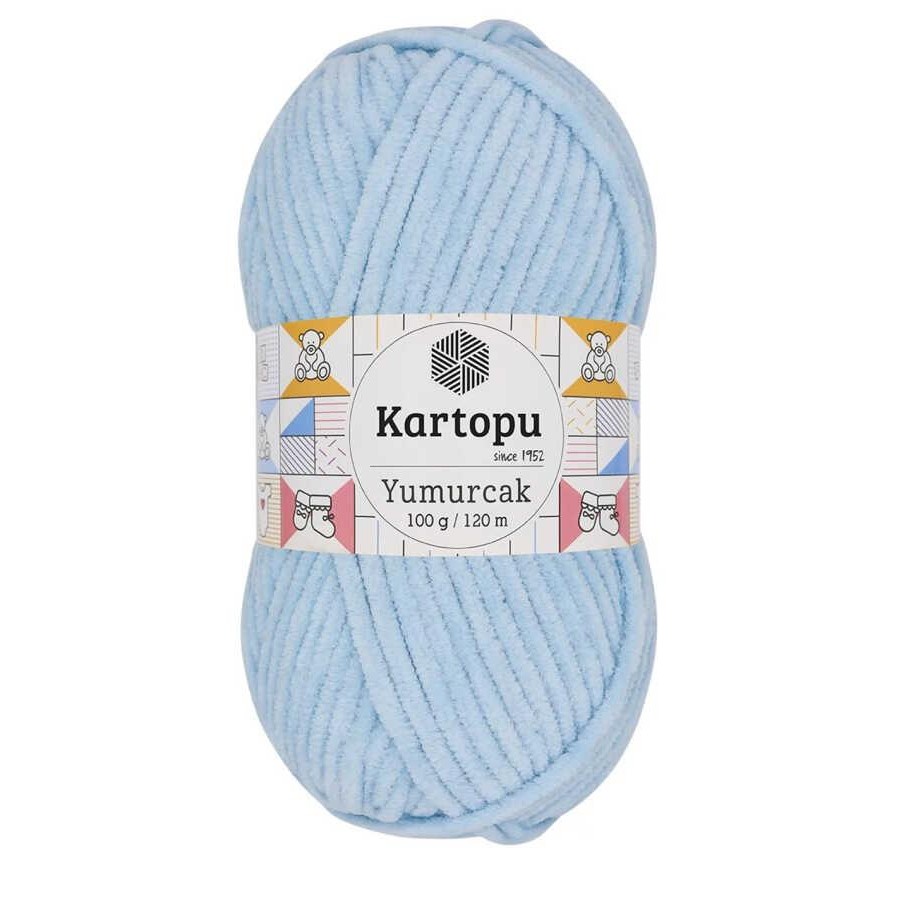 KARTOPU,YUMURCAK K0523 BUZ MAVİ
