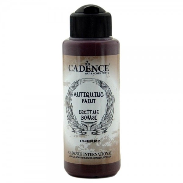 Cadence Antique Paint Eskitme Boyası 120Ml 307 Vişne