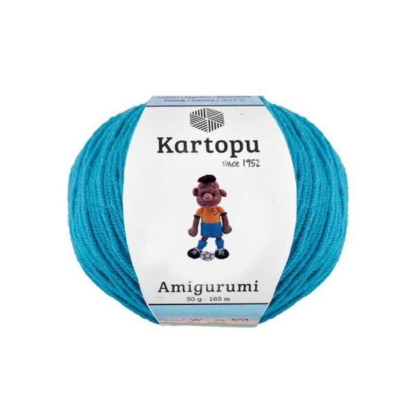 KARTOPU,AMİGURUMİ K0512 KOYU TURKUAZ