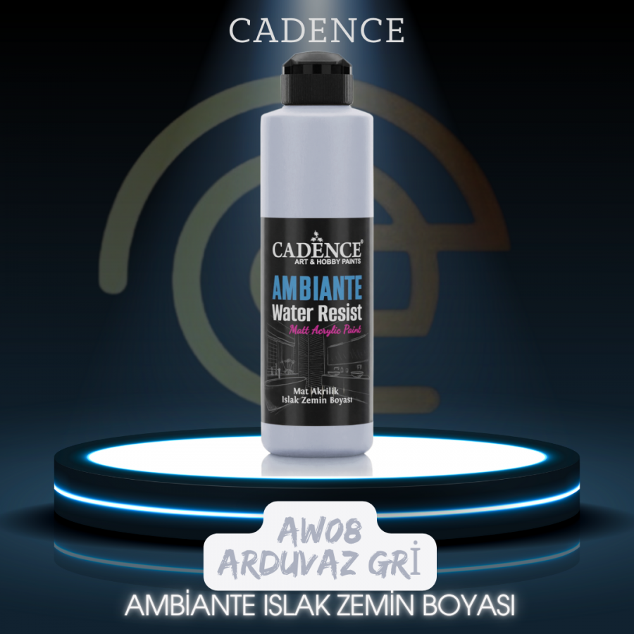 AW08 Arduvaz Gri Ambiante Islak Zemin Boyası 250ML + Katalizör 10GR AW08 Arduvaz Gri Ambiante Islak Zemin Boyası 250ML + Katalizör 10GR